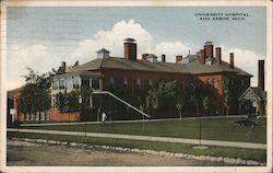 University Hospital Postcard