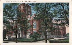 Michigan Union, University of Michigan Ann Arbor, MI Postcard Postcard Postcard