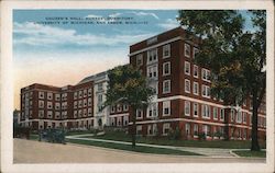 Couzen's Hall, Nurses' Dormitory, University of Michigan Ann Arbor, MI Postcard Postcard Postcard