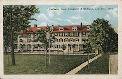 Newberry Home, University of Michigan Postcard