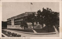 New Museum, University of Michigan Postcard