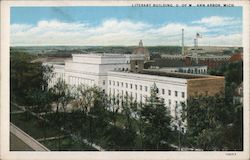 Literary Building, University of Michigan Ann Arbor, MI Postcard Postcard Postcard