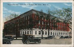 Engineering Building, University of Michigan Ann Arbor, MI Postcard Postcard Postcard