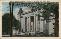 Alumni Memorial Building - University of Michigan Postcard