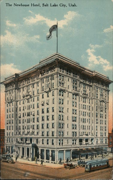 The Newhouse Hotel Salt Lake City, UT Postcard