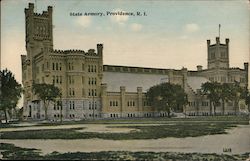 State Armory Postcard