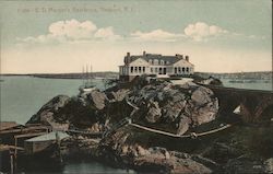 E.D. Morgan's Residence Postcard