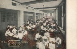 Women's Lunch Room, Curtis Publishing Company Philadelphia, PA Postcard Postcard Postcard