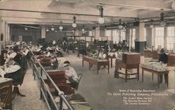 Section of Engraving Department, The Curtis Publishing Company Philadelphia, PA Postcard Postcard Postcard