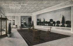 Curtis Publishing Company First Floor Lobby Postcard