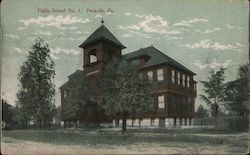 Public School No.1 Peckville, PA Postcard Postcard Postcard