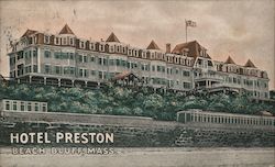 Hotel Preston Beach Bluff, MA Postcard Postcard Postcard