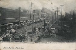 French Market Postcard