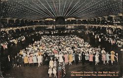 Children's Carnival in the Ball Room of the Million Dollar Pier Postcard