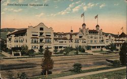 Hotel Hollywood Postcard