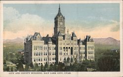 City and County Building Salt Lake City, UT Postcard Postcard Postcard