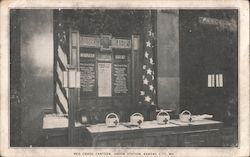 Red Cross Canteen, Union Station Postcard