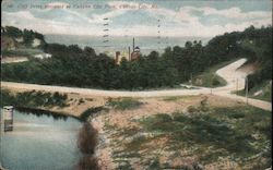 Cliff Drive Entrance to Canyon City Park Postcard