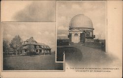 The Flower Astronomical Observatory, University of Pennsylvania Philadelphia, PA Postcard Postcard Postcard