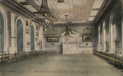 Ball Room, Narragansett Hotel Postcard