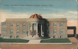 The Mary Lanning Memorial Hospital Postcard