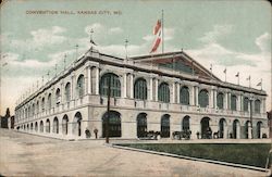 Convention Hall, Kansas City, MO. Postcard