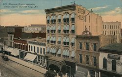 275 Blossom House, opposite Union Depot Kansas City, MO Postcard Postcard Postcard