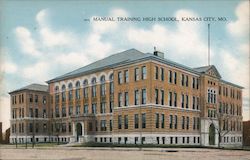 Manual Training School Kansas City, MO Postcard Postcard Postcard