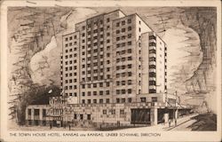 The Town House Hotel Postcard