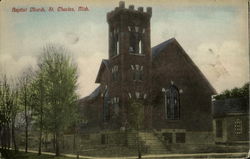 Bapist Church Postcard