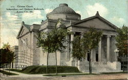 Christian Church, Independence And Gladstone Boulevards Postcard