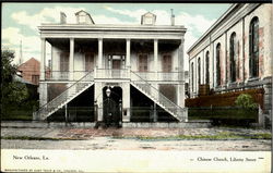 Chinese Church, Liberty Street Postcard