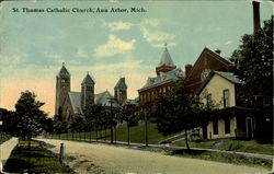 St. Thomas Catholic Church Ann Arbor, MI Postcard Postcard