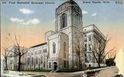 First Methodist Epiacopal Church Postcard