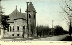 U. B. Church, E. Franklin St Postcard