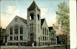 Central Christian Church Huntington, IN Postcard Postcard