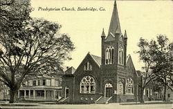 Presbyterian Church Bainbridge, GA Postcard Postcard