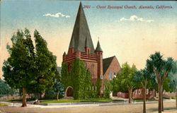 Christ Episcopal Church Alameda, CA Postcard Postcard