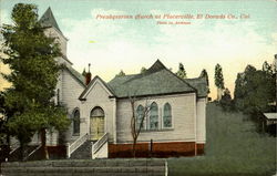 Presbyterian Church At Placerville California Postcard Postcard