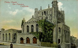 Trinty Church San Francisco, CA Postcard Postcard