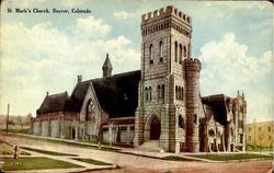 St. Mark'S Church Denver, CO Postcard Postcard