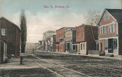 Main St. Archbald, PA Postcard Postcard Postcard