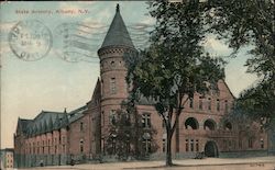 State Armory Albany, NY Postcard Postcard Postcard