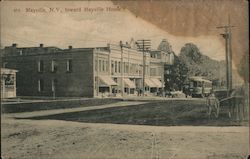 View Toward Mayville House New York Postcard Postcard Postcard