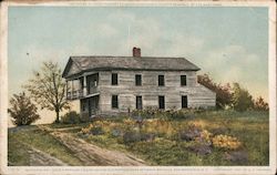 Button's Inn, former tavern on old Portage Road between Mayfield and Westfield NY & scene of a novel by Judge Tourqée Chautauqua Postcard