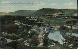 Bird's-eye View of Rorick's Glen Elmira, NY Postcard Postcard Postcard