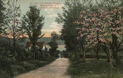 The Lake from Kenoza Heights Kenoza Lake, NY Postcard Postcard Postcard