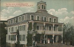 The Fern Hotel, Sullivan County Kenoza Lake, NY Postcard Postcard Postcard