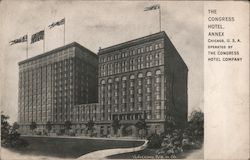 The Congress Hotel, Annex Chicago, IL Postcard Postcard Postcard