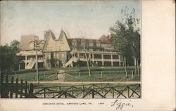 Oneonta Hotel Harveys Lake, PA Postcard Postcard Postcard